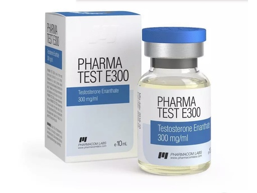 [0010001] PHARMA TEST E 300  - Testosterone Enanthate - 300 MG/ML - 10 ML VIAL - Pharmacom LABS