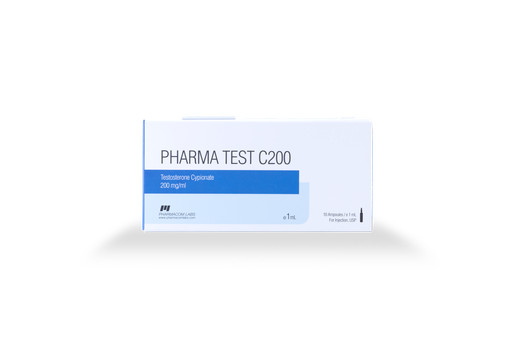 [0010005] PHARMA TEST C 200   - Testosterone Cypionate - 200 MG/ML - 10 X 1 ML AMPULE - Pharmacom LABS