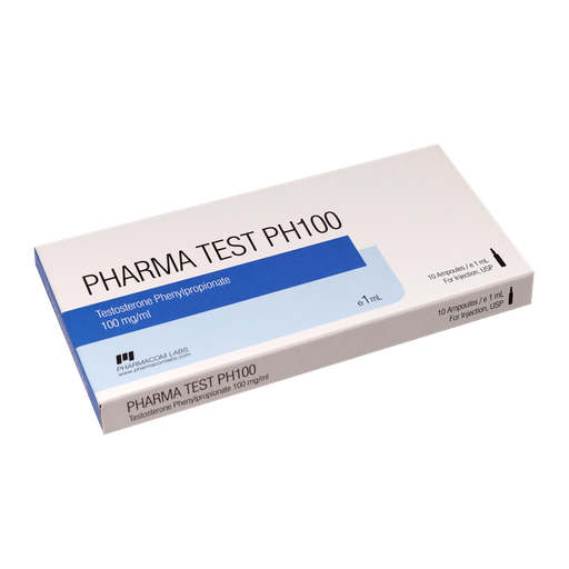 [0010009] PHARMA TEST PH 100 - Testosterone Phenylpropionate - 100 MG/ML - 10 X 1 ML AMPULE - Pharmacom LABS