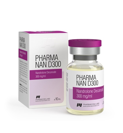 [0010017] PHARMA NAN D 300  - Nandrolone Decanoate  - 300 MG/ML - 10 ML VIAL - Pharmacom LABS