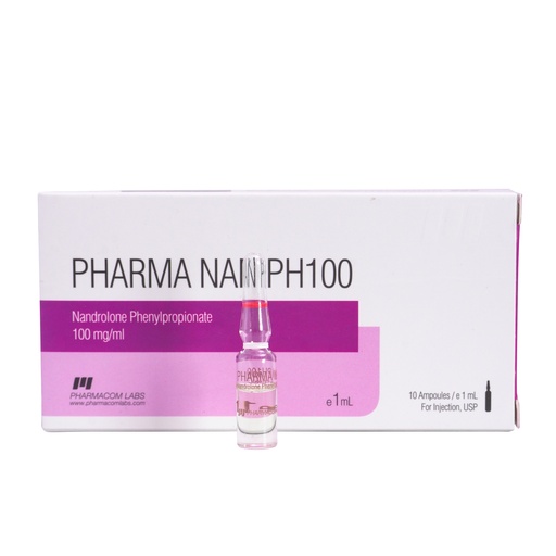 [0010021] PHARMA NAN PH 100  - Nandrolone Phenylpropionate  - 100 MG/ML - 10 X 1 ML AMPULE - Pharmacom LABS