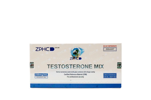 [0020022] Testosterone MIX 250 - Testosterone Blend  - 250 MG/ML - 10 X 1 ML AMPULE - ZPHC PHARMA