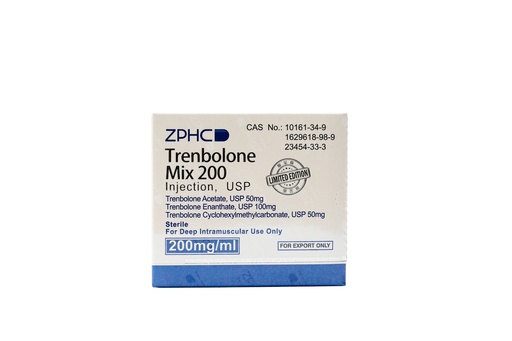 [0020029] Trenbolone MIX 200 - Trenbolone Blend - 200 MG/ML - 10 X 1 ML AMPULE - ZPHC PHARMA