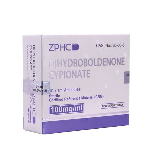 [0020038] Dihydroboldenone cypionate  - 100 MG/ML - 10 X 1 ML AMPULE - ZPHC PHARMA