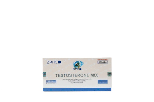 [0020076] Testosterone MIX 250 - Testosterone Blend  - 250 MG/ML - 10 X 2 ML AMPULE - ZPHC PHARMA