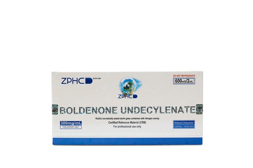 [0020078] Boldenone Undecylenate  - 300 MG/ML - 10 X 2 ML AMPULE - ZPHC PHARMA