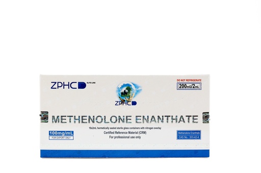 [0020085] Methenolone Enanthate  - 100 MG/ML - 10 X 2 ML AMPULE - ZPHC PHARMA