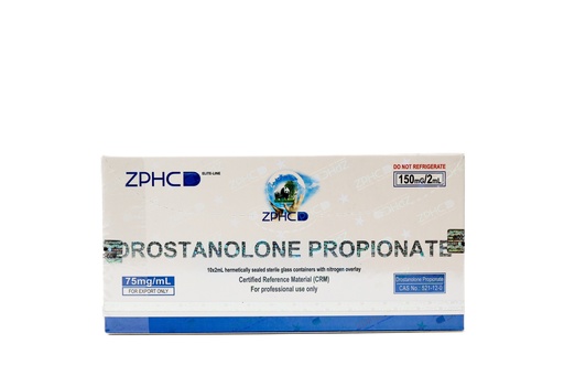 [0020086] Drostanolone propionate  - 75 MG/ML - 10 X 2 ML AMPULE - ZPHC PHARMA