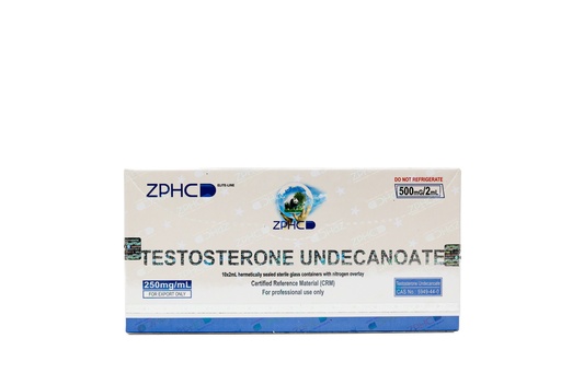 [0020089] Testosterone undecanoate - 250 MG/ML - 10 X 2 ML AMPULE - ZPHC PHARMA