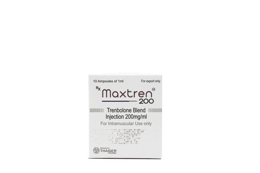 [0030010] Maxtren - 200   - Trenbolone Blend - 200 MG/ML - 10 X 1 ML AMPULE - Thaiger Pharma