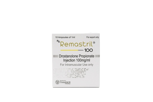 [0030017] Remastril-100 - Drostanolone Propionate - 100 MG/ML - 10 X 1 ML AMPULE - Thaiger Pharma