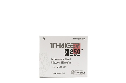 [0030019] Su-250  - Testosterone Blend - 250 MG/ML - 10 X 1 ML AMPULE - Thaiger Pharma