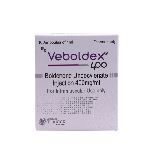 [0030022] Veboldex-400  -  Boldenone undecylenate - 400 MG/ML - 10 X 1 ML AMPULE - Thaiger Pharma