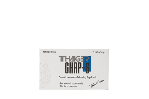 [0030034] GHRP6  - 5 MG / VIAL - 5 VIALS - Thaiger Pharma