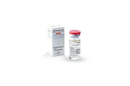 [0040004] TESTO MIX 250  - Testosterone Blend  - 250 MG/ML - 10 ML VIAL - Spectrum PHARMA