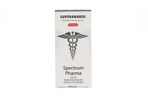 [0040025] SUPERANABOL - Nandrolone Phenylpropionate  - 100 MG/ML - 10 X 1 ML AMPULE - Spectrum PHARMA