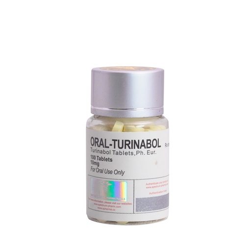 [0040041] TURINABOL - Chlorodehydromethyteststerone - 10 MG / pill  - 100 Tablets Bottle - Spectrum PHARMA