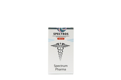 [0040043] SPECTROS   - Somatropin -  14 IU / VIAL - 10 x 4.66 MG VIAL - Spectrum PHARMA