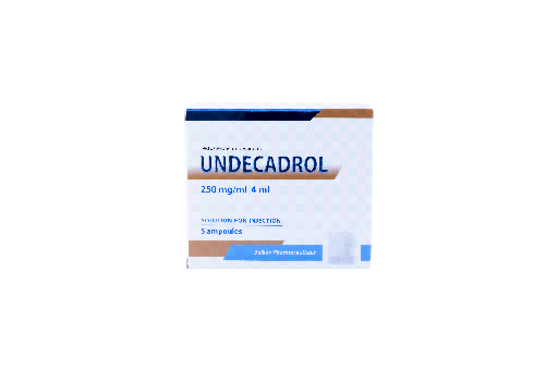 [0050019] UNDECADROL SOL 250 - TESTOSTERONE UNDECANOTE - 250 MG/ML - 5 X 4 ML AMPULE - BALKAN PHARMA