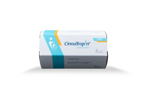 [0090002] CINNATROPIN  - Somatropin - 30 IU / PEN - 10 MG / 1.5 ML PEN - Cinnagen 