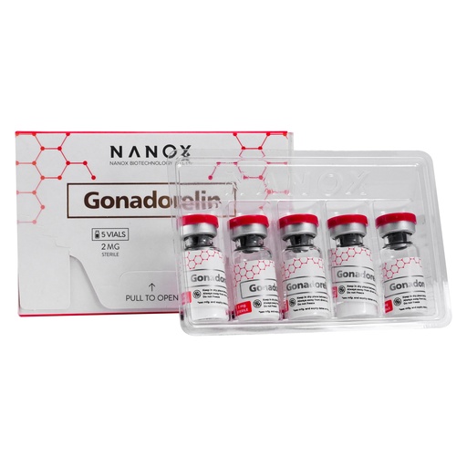 [0110007] Gonadorelin - Gonadotropin Releasing Hormone - 2 MG / VIAL - 5 VIALS - NANOX BIOTECHNOLOGY