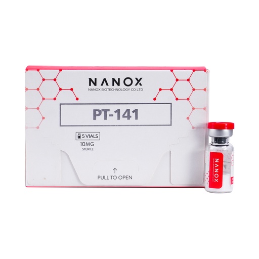 [0110008] PT-141  - 2 MG / VIAL - 5 VIALS - NANOX BIOTECHNOLOGY