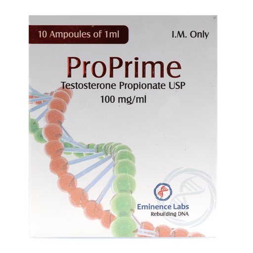 [0140010] PROPRIME  - Testosterone Propionate - 100 MG/ML - 10 X 1 ML AMPULE - Eminence Labs