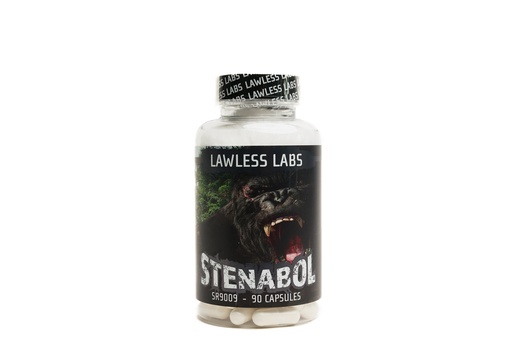 [0150008] STENABOL  - SR9009 CAPS - 10 MG / pill - 90 CAPSULES Bottle - LAWLESS LABS