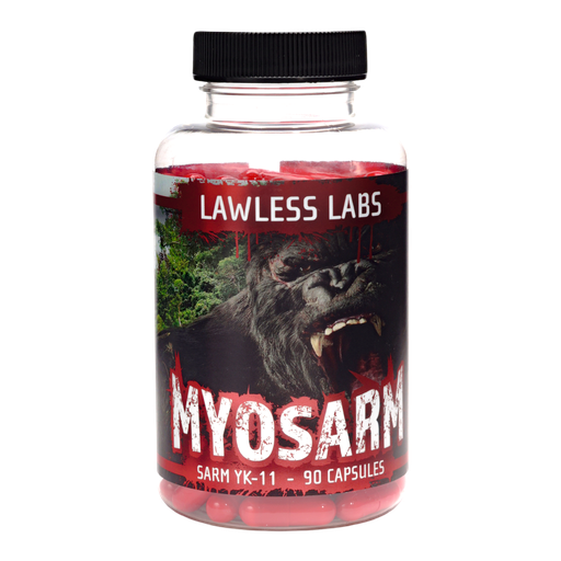 [0150010] MYOSARM  -  YK11 5 - 5 MG / pill - 90 CAPSULES Bottle - LAWLESS LABS